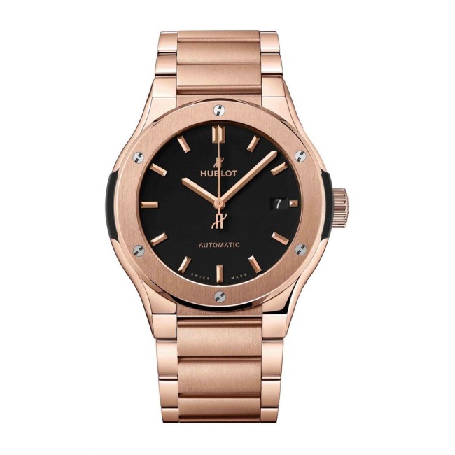 Hublot Classic Fusion King Gold Bracelet Men's Watch 510.OX.1180.OX