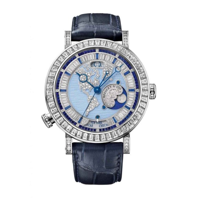 Breguet Classique Hora Mundi 5719 Men's Watch 5719PT/US/9ZV/DD0D