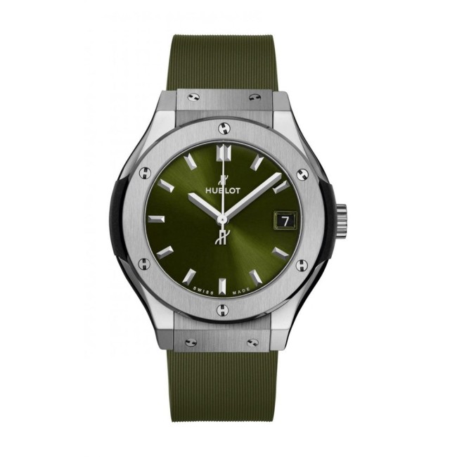 Hublot Classic Fusion Green Titanium Men's Watch 511.NX.8970.RX