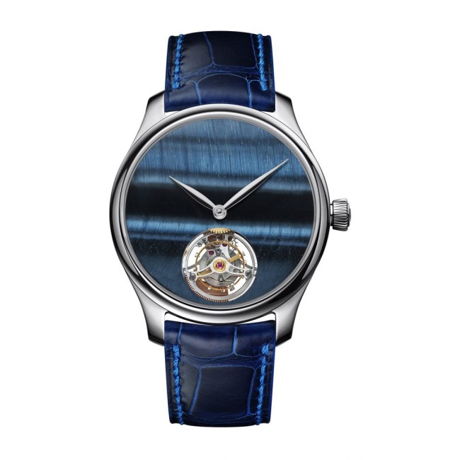 H. Moser & Cie Endeavour Tourbillon Concept Tiger’s Eye Men's Watch 1804-0222