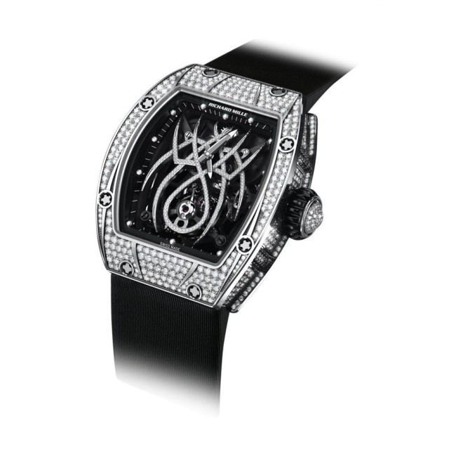 Richard Mille RM 19-01 Manual Winding Tourbillon Spider Men's watch White Gold