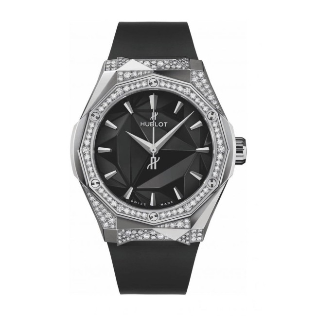 Hublot Classic Fusion Orlinski Titanium Alternative Pavé Men's Watch 550.NS.1800.RX.1804.ORL19