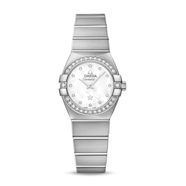 Omega Quartz 24 mm Woman's watch 123.55.24.60.55.017