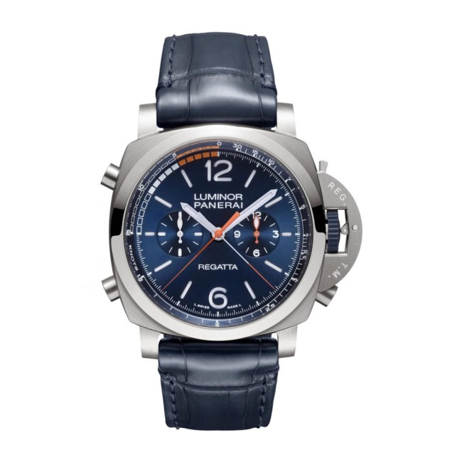 Panerai Luminor Chrono Regatta Blu Mare Men's watch PAM01216