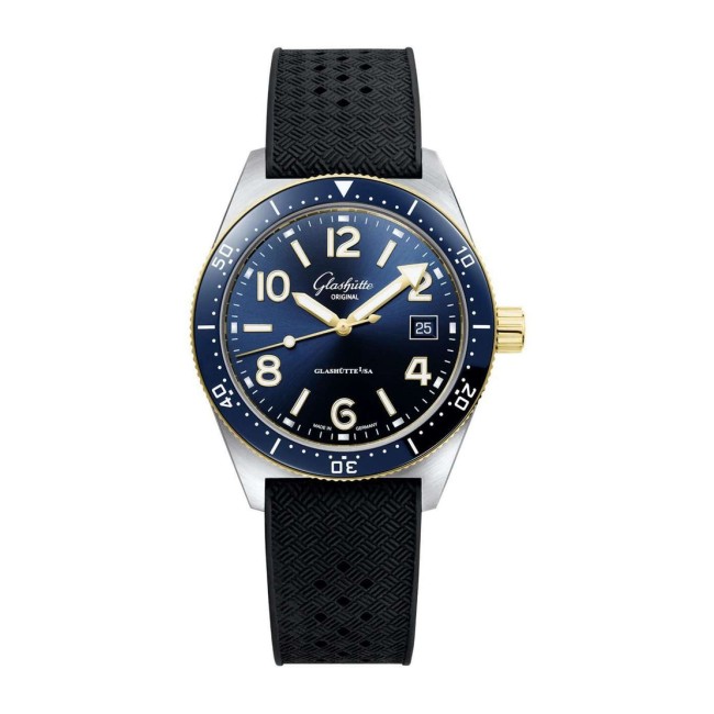 Glashütte Original Sea Q Bicolor Men's Watch 1-39-11-10-90-06