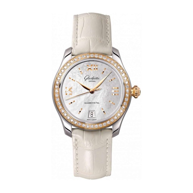 Glashütte Original Lady Serenade Bicolor Woman's Watch 1-39-22-09-16-04