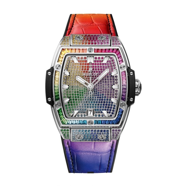 Hublot Spirit of Big Bang Titanium Rainbow Men's Watch 665.NX.9910.LR.0999