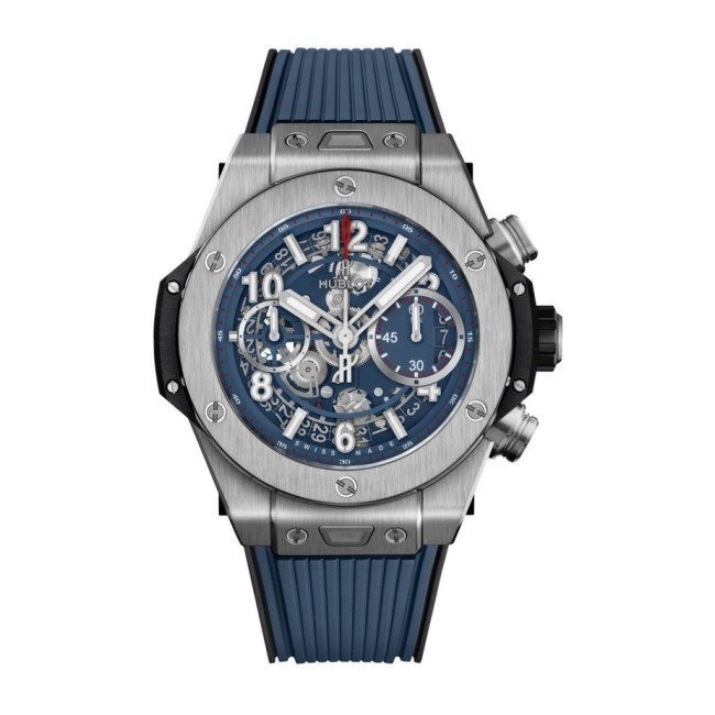 Hublot Big Bang Unico Titanium Blue Men's Watch 441.NX.5179.RX