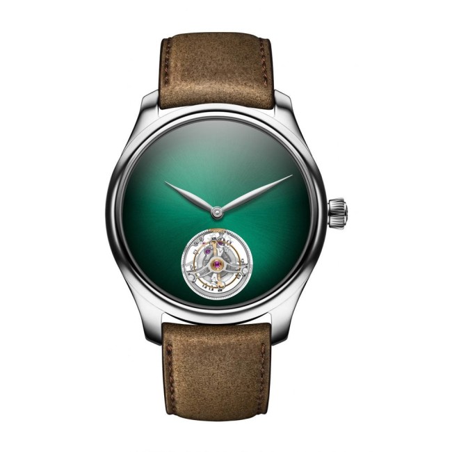 H. Moser & Cie Endeavour Tourbillon Men's Watch 1804-0214