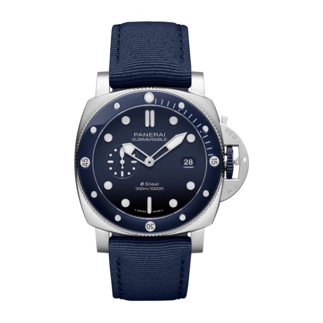 Panerai Submersible QuarantaQuattro eSteel Blu Profondo Men's watch PAM01289