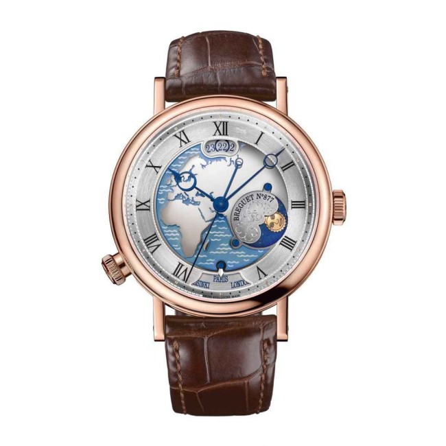 Breguet Classique Hora Mundi 5717 Men's Watch 5717BR/EU/9ZU