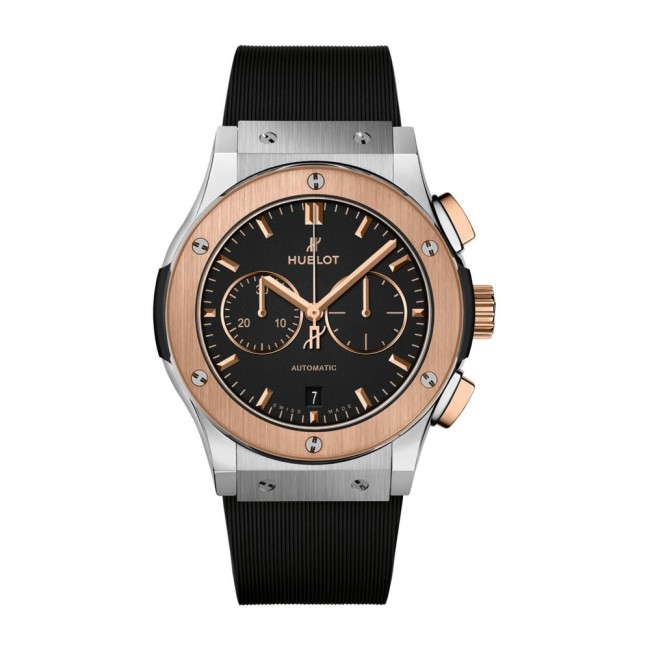 Hublot Classic Fusion Chronograph Titanium King Gold Men's Watch 521.NO.1181.RX