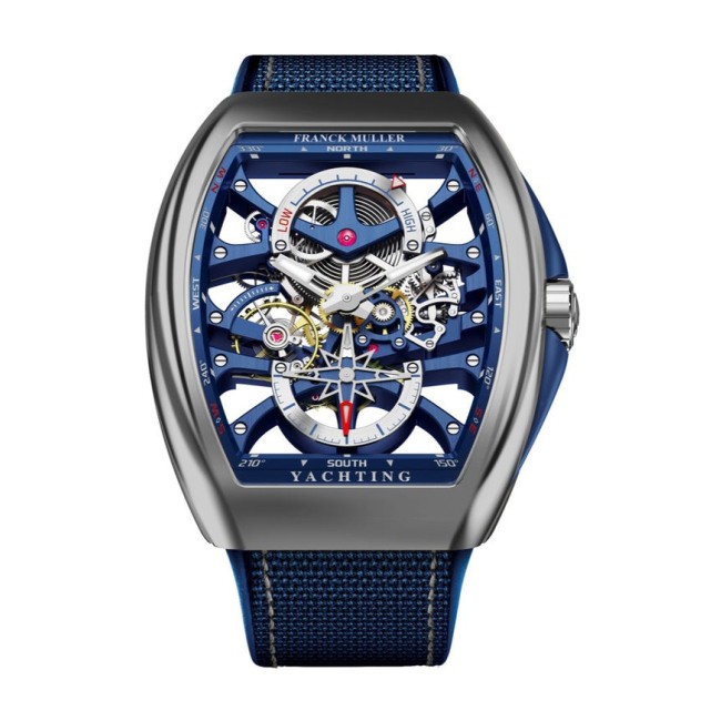 Franck Muller Vanguard Yachting Anchor Skeleton Men's Watch V 45 S6 PR SQT ANCRE FM YACHT (BL) ST