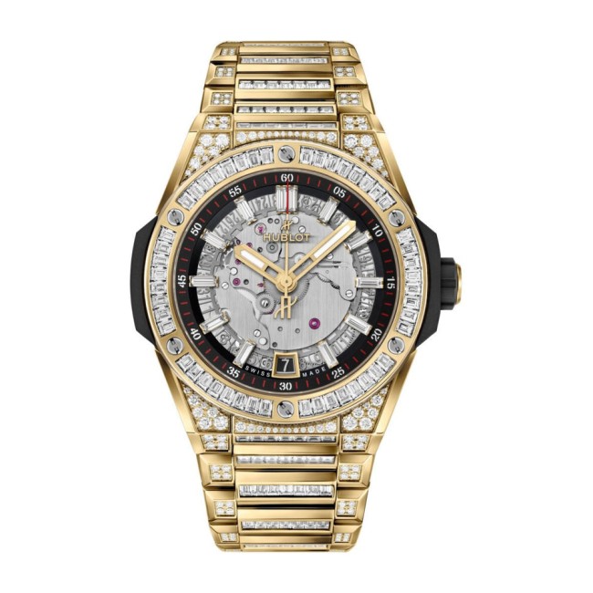 Hublot Big Bang Integrated Time Only Yellow Gold Jewellery Men's Watch 456.VX.0130.VX.9804