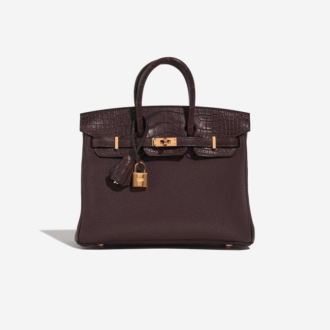 Birkin Touch 25 Togo / Alligator Matte Ebene