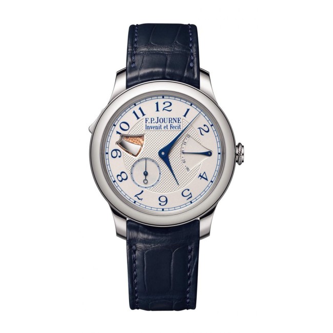 F.P.Journe 40mm Répétition Souveraine Men's Watch Blue strap Stainless Steel