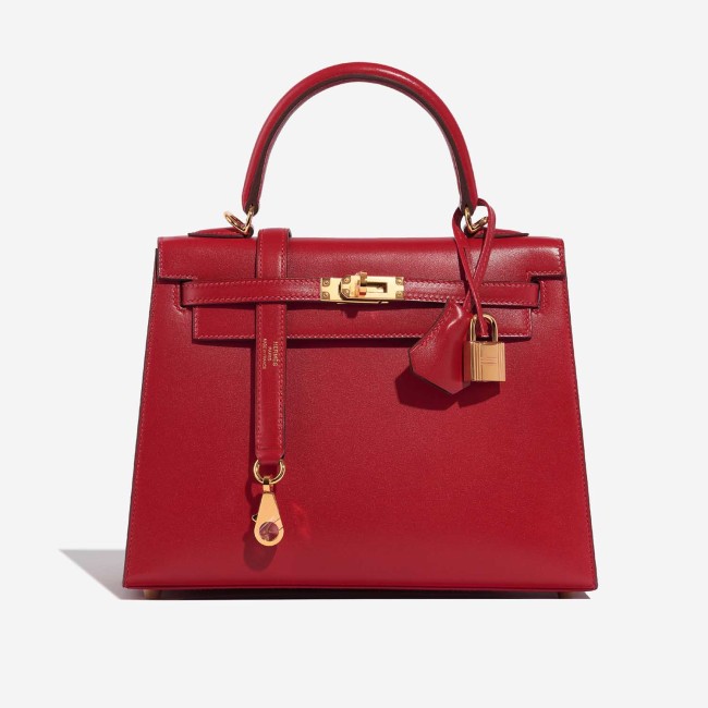 Kelly 25 Tadelakt Rouge Vif