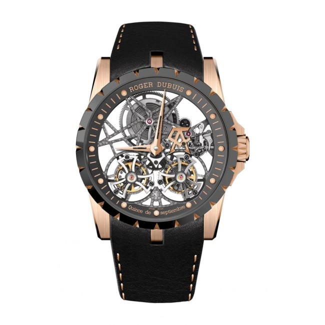 Roger Dubuis Excalibur Pink Gold 45mm Men's watch RDDBEX0795