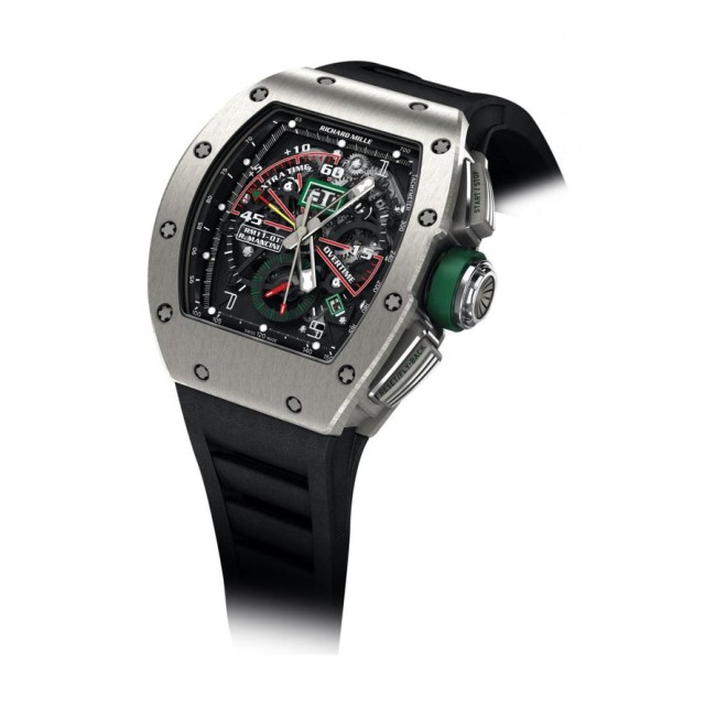 Richard Mille RM 11-01 Automatic Winding Flyback Chronograph Roberto Mancini Men's watch Titanium