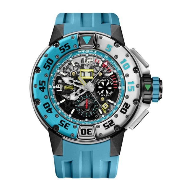 Richard Mille RM 032 Automatic Winding Flyback Chronograph, Les Voiles de Saint Barth Men's watch Carbon