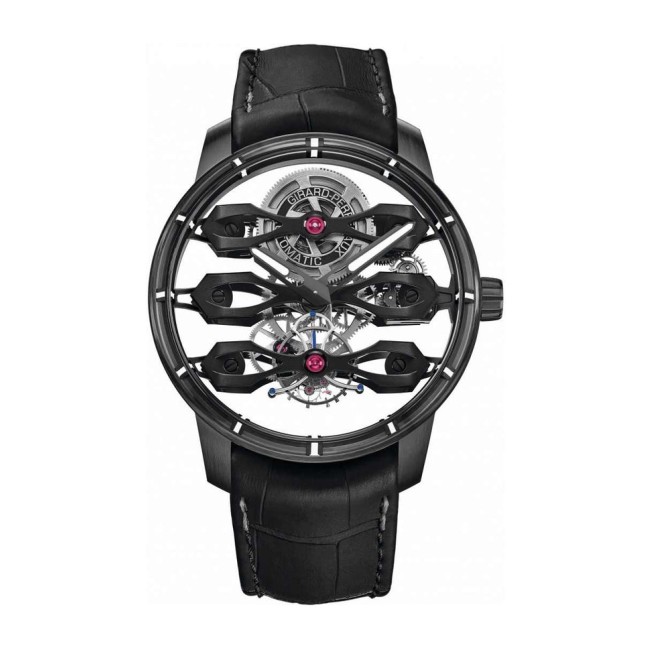 Girard-Perregaux Tourbillon with Three Flying Bridges – Aston Martin Edition Men's Watch 99296-21-001-BA6A