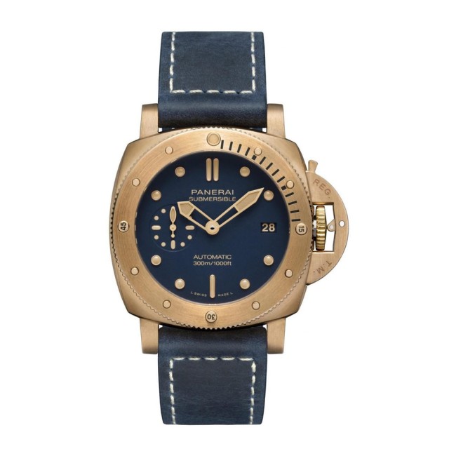 Panerai Submersible Bronzo Blu Abisso Men's watch PAM01074