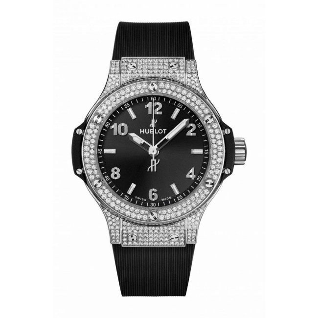 Hublot Big Bang Steel Pavé Woman's Watch 361.SX.1270.RX.1704