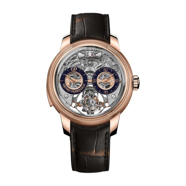 Girard-Perregaux Bridges Minute Repeater Tri-Axial Tourbillon Earth to Sky Edition Men's Watch 99830-52-001-BA6A