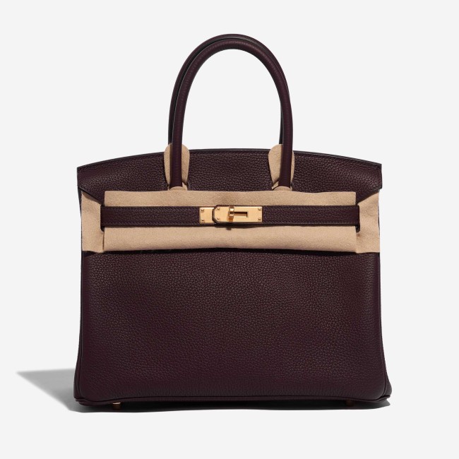 Birkin 30 Clemence Taurillon Rouge Sellier