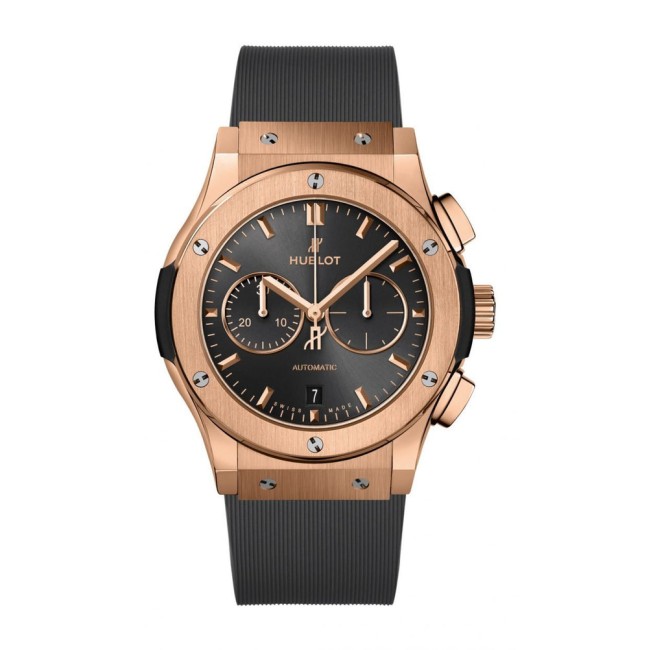 Hublot Classic Fusion Racing Grey Chronograph King Gold Men's Watch 521.OX.7081.RX