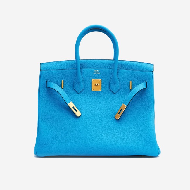 Birkin Togo 35 Bleu Du Nord