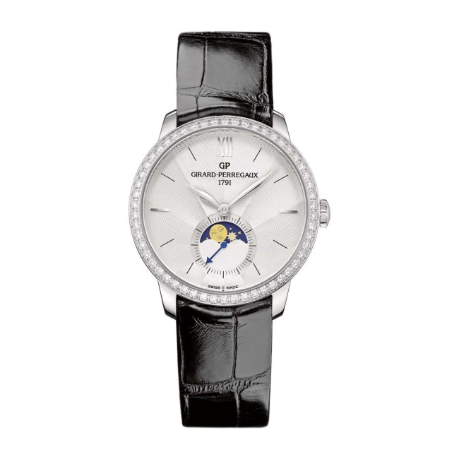 Girard-Perregaux 1966 Moon Phases Woman's Watch 49524D11A171-CK6A