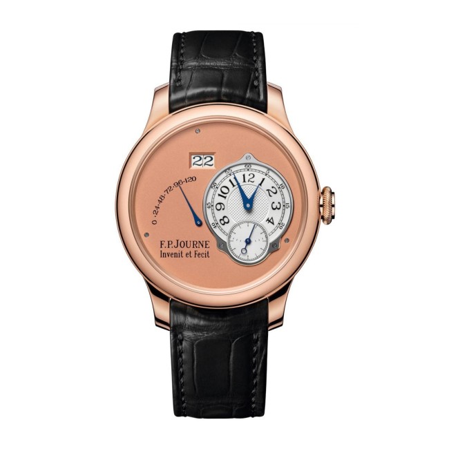 F.P.Journe 40mm Automatique Men's Watch Black strap Red Gold