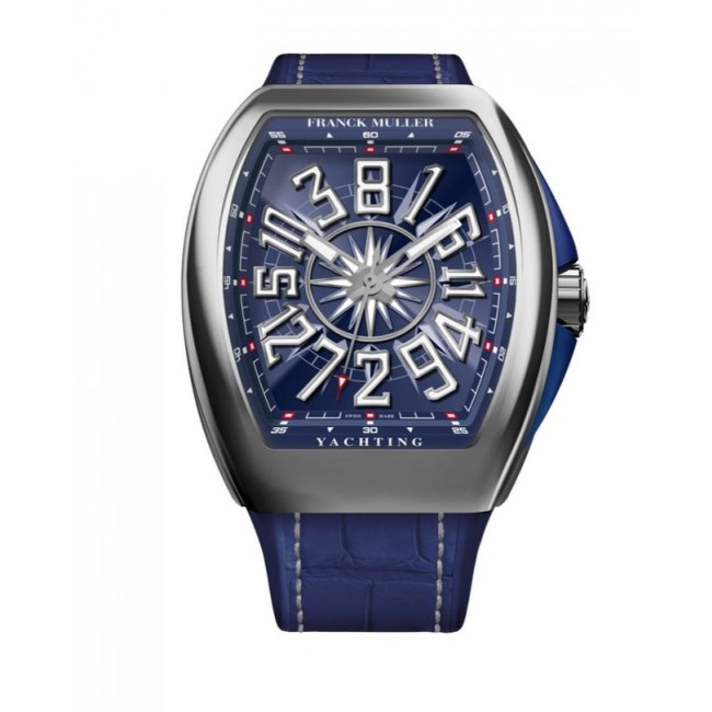 Franck Muller Vanguard Yachting Crazy Hours Men's Watch V 45 CH YACHT (BL) Blue Dial