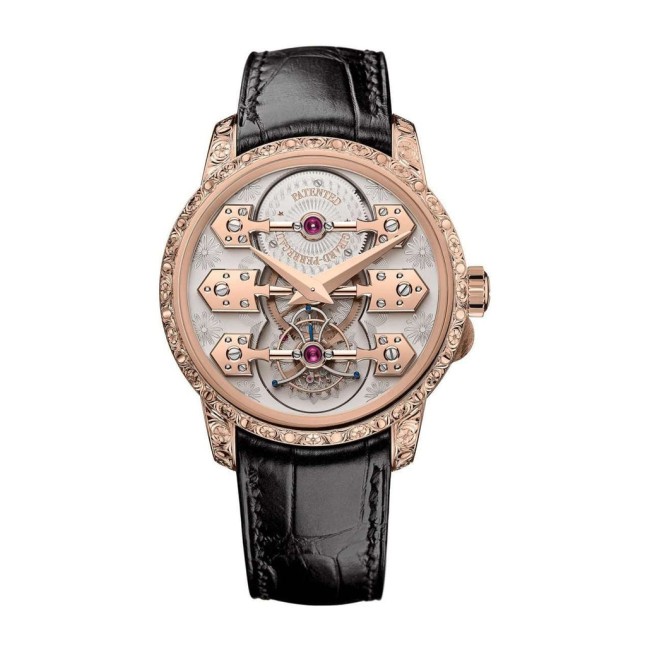 Girard-Perregaux Bridges La Esmeralda Tourbillon Men's Watch 99276-52-000-BA6E