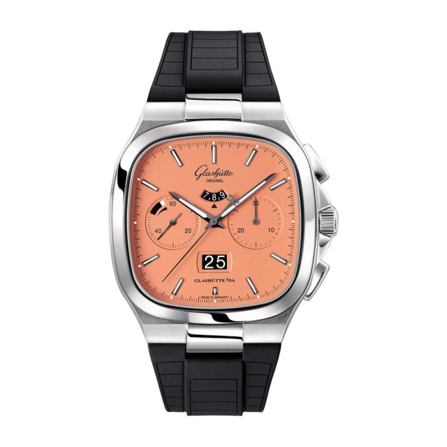 Glashütte Original Seventies Chronograph Panorama Date “Vbing Orange” Men's Watch 1-37-02-11-02-63