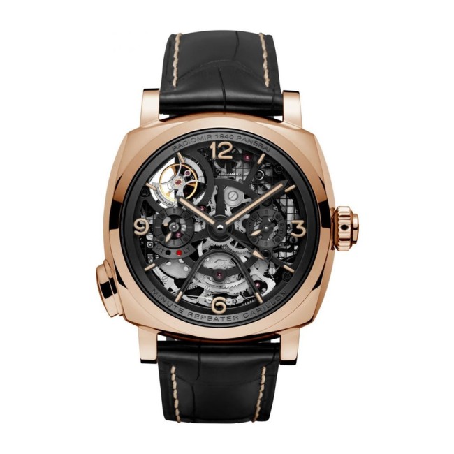 Panerai Radiomir Minute Repeater Tourbillon GMT Men's watch PAM00600