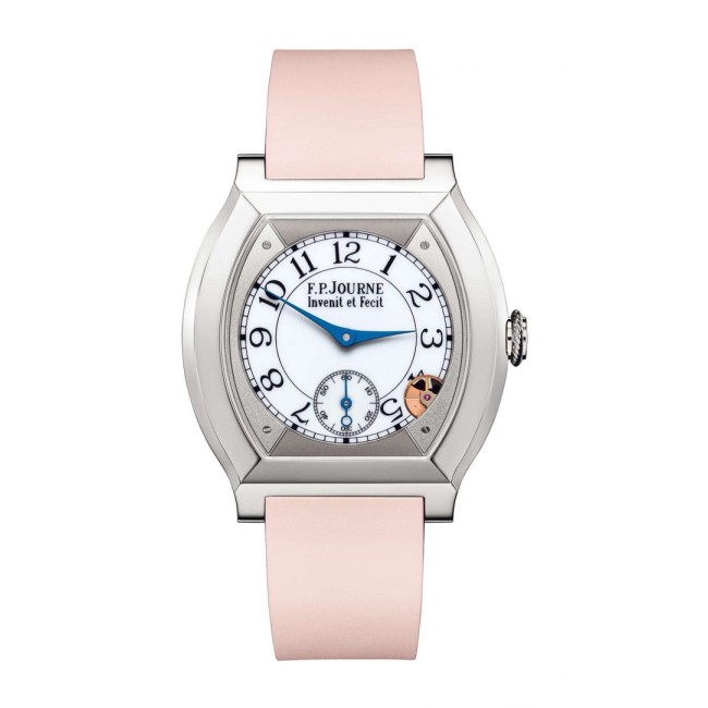 F.P.Journe 35mm élégante 40 Titanium Woman's Watch Pink strap