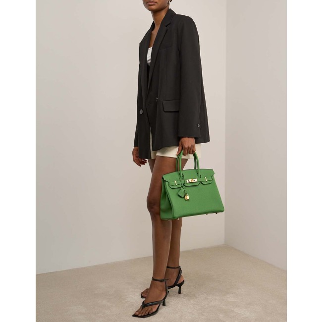 Birkin 30 Togo Vert Yucca