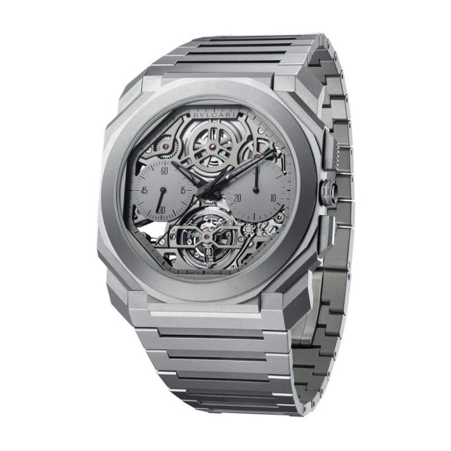 Bvlgari Octo Finissimo Tourbillon Chronograph Skeleton Automatic Men's Watch 103295