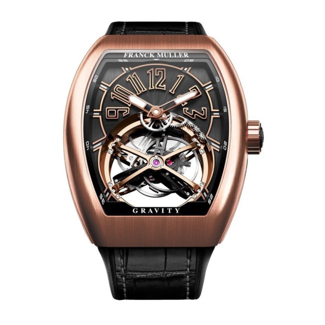 Franck Muller Vanguard Gravity Tourbillon Men's Watch V 45 T GR CS BR (NR)