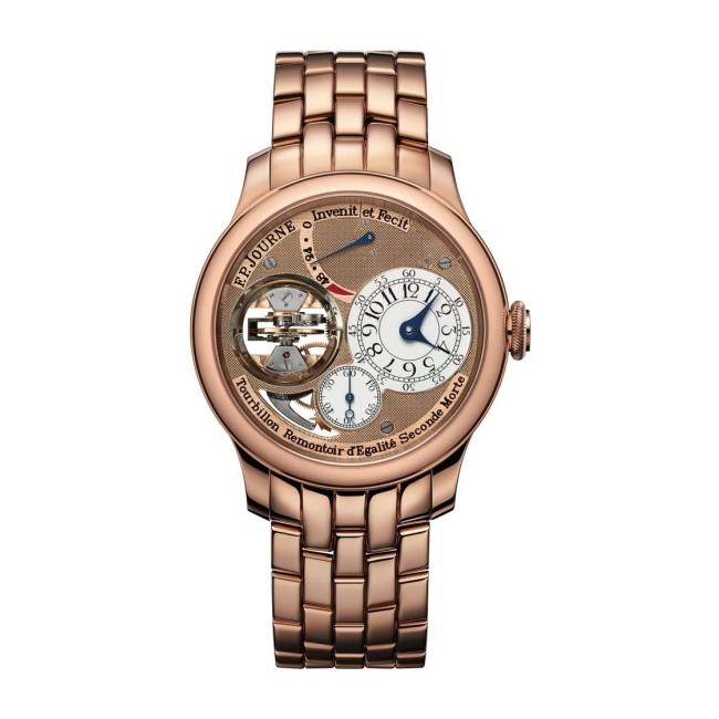 F.P.Journe 42mm Tourbillon Souverain Men's Watch Red Gold