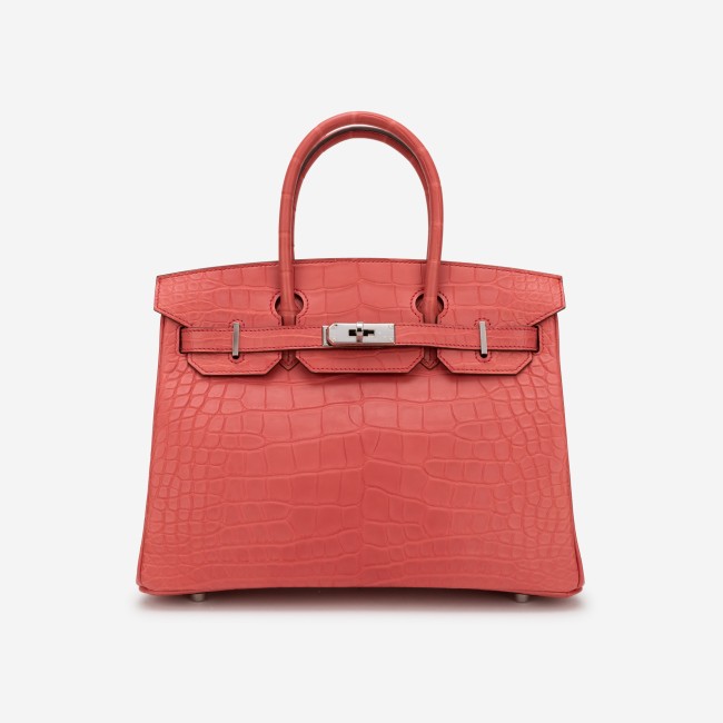 Birkin 30 Alligator Bougainvillier