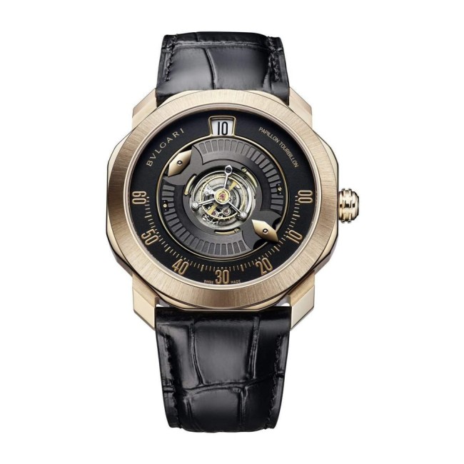 Bvlgari Octo Roma Tourbillon Central Papillon Men's Watch 103475