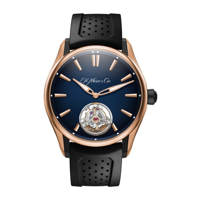 H. Moser & Cie Pioneer Tourbillon Men's Watch 3804-0900