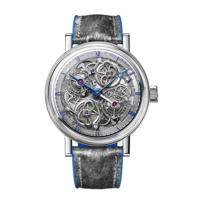 Breguet Classique Double Tourbillon 5345 Quai de L’Horloge Men's Watch 5345PT/1S/7XU