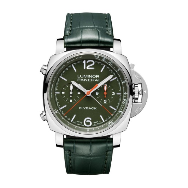 Panerai Luminor Chrono Flyback Verde Militare Men's watch PAM01296