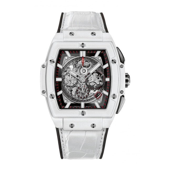 Hublot Spirit Of Big Bang White Ceramic Men's Watch 601.HX.0173.LR