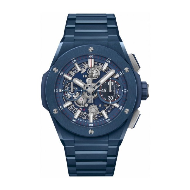 Hublot Big Bang Integral Blue Ceramic Men's Watch 451.EX.5123.EX