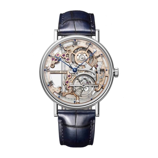 Breguet Classique Tourbillon Extra-Plat Squelette 5395 Men's Watch 5395PT/RS/9WU